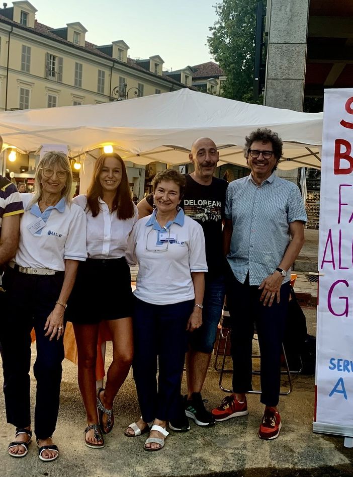 In foto, la postazione allestita lo scorso anno durante il Festival delle Sagre