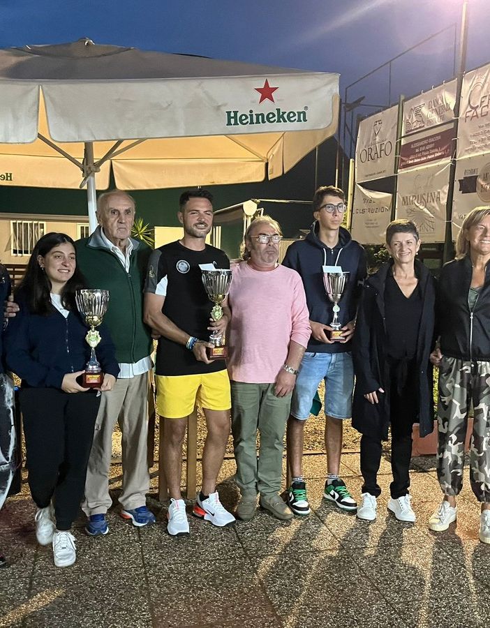 La premiazione del torneo