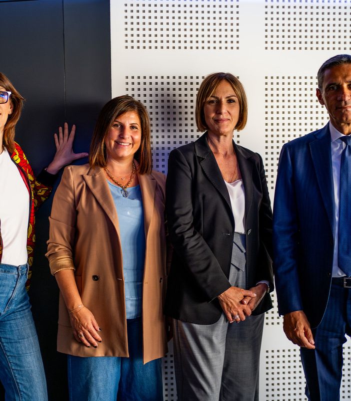 Da sinistra Giulia Blasi, Silvia Di Bello, Marianna Cardone, Donato Pentassuglia