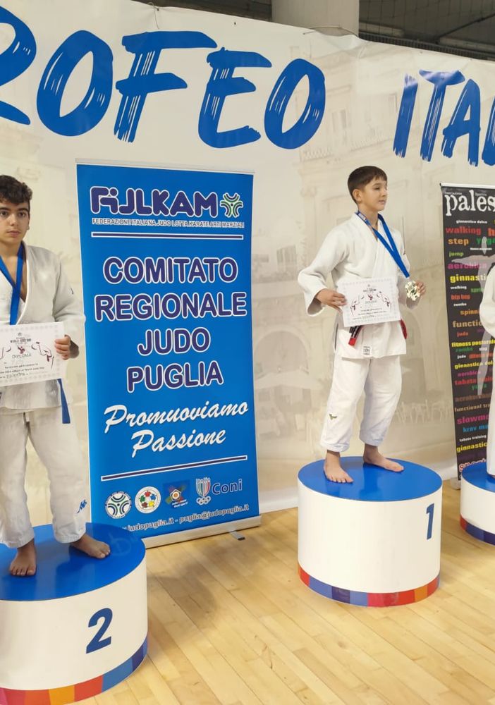 Due atleti astigiani del Judo Olimpic Asti impegnati nel weekend al Trofeo Italia Esordienti Judo Puglia di Taranto