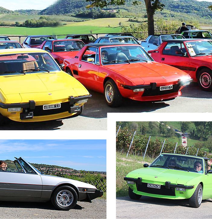 Grande successo per il Raduno delle Fiat X1/9 ad Asti