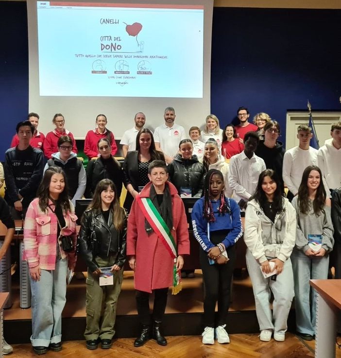 Canelli, Città del Dono: i giovani scoprono la cultura della solidarietà con AIDO, FIDAS e ADMO
