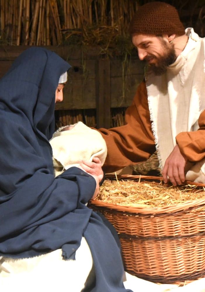 Un' immagine relativa alla sacra rappresentazione 2023