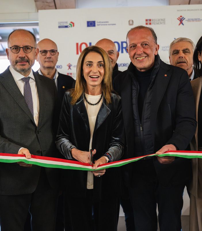L'inaugurazione di questa mattina