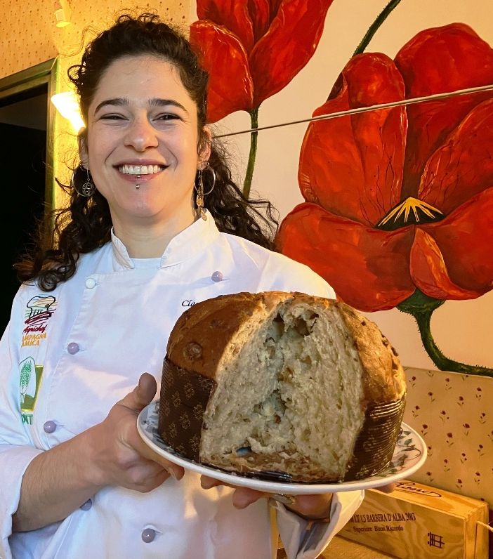 Claudia Assoro e il Panettone del Mastodonte
