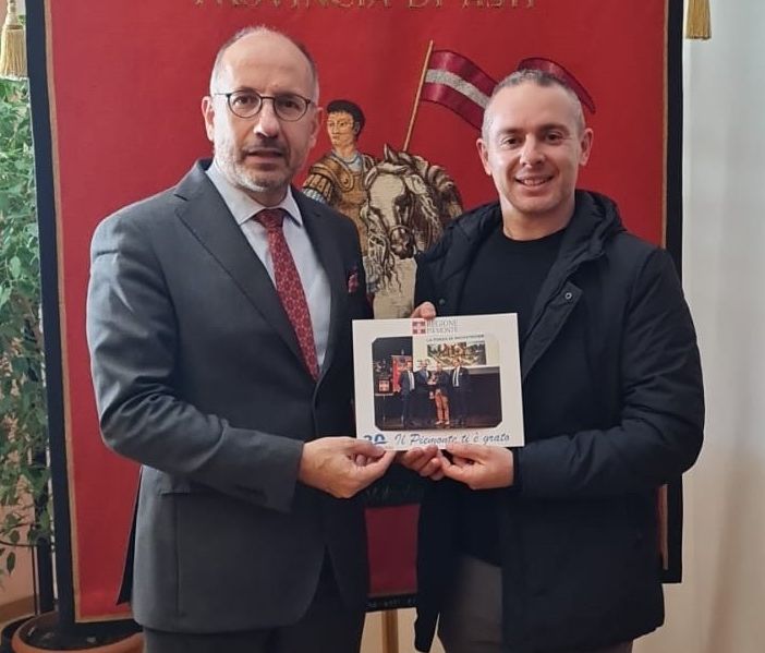 Nella foto Maurizio Rasero e Danilo Grasso
