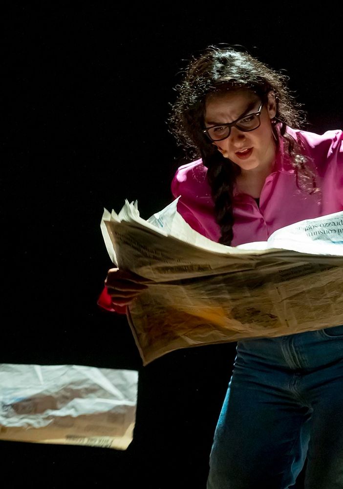 Una scena da &quot;Unprinted&quot;