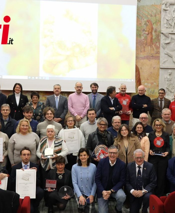 I premiati dell' edizione 2024 e la pro loco di Nizza, vincitrice del Supertrofeo (Merphefoto)
