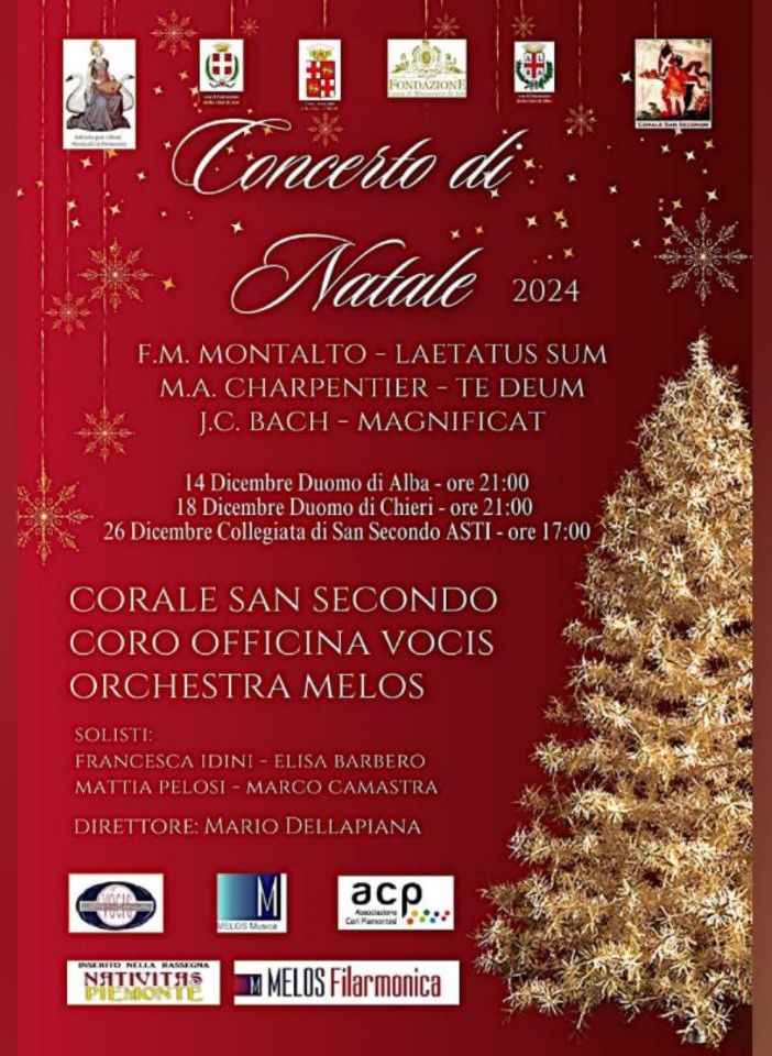 La locandina dei concerti