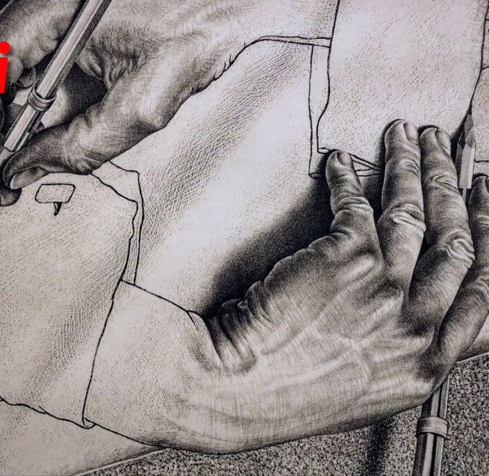Il mondo incantato di  Escher affascina Asti anche a Natale
