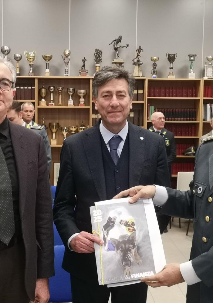 Il procuratore Biagio Mazzeo, il prefetto, Claudio Ventrice, il comandante Antonio Garaglio
