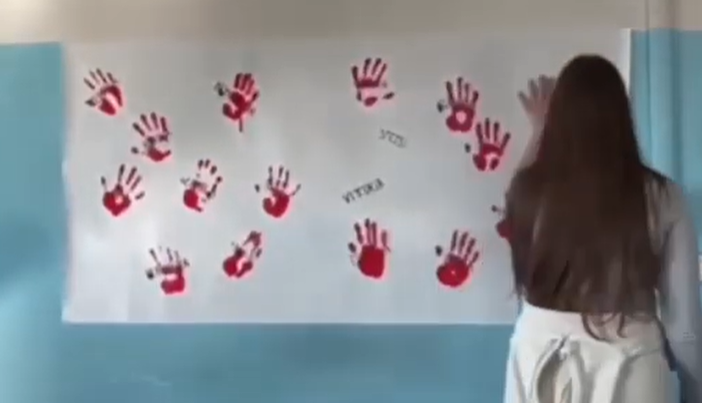 Un fermo immagine tratto dallo spot