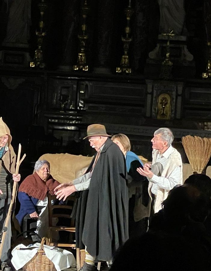 Alcune immagini della rappresentazione