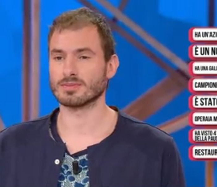 Matteo Piano concorrente a &quot;Chissà chi è&quot;