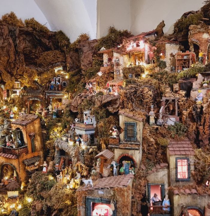 Il presepe della chiesa di San Martino