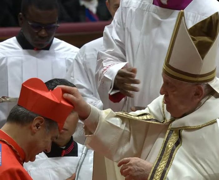 Sei comuni dell'Astigiano hanno un nuovo cardinale: ieri Roberto Repole ha ricevuto la berretta da papa Francesco