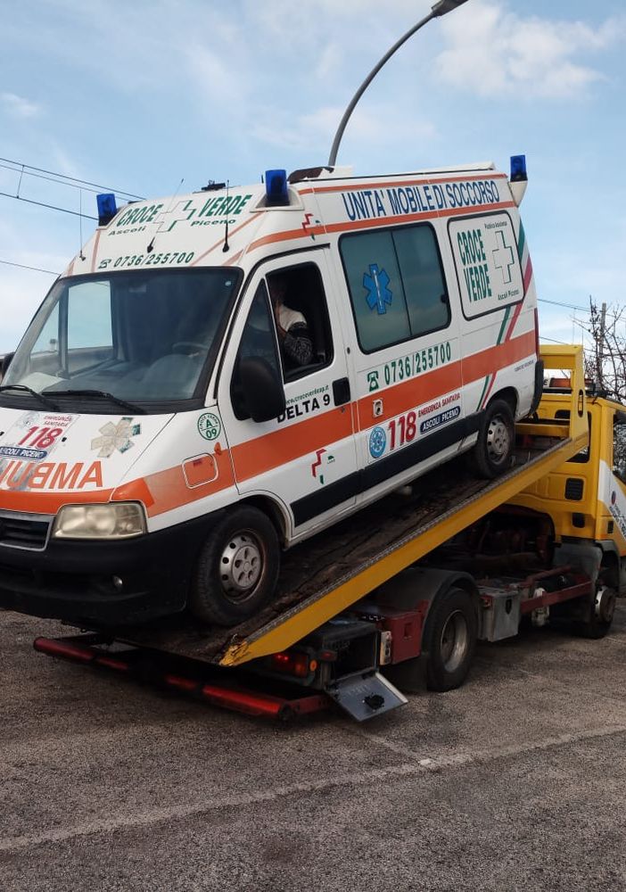 L'ambulanza donata