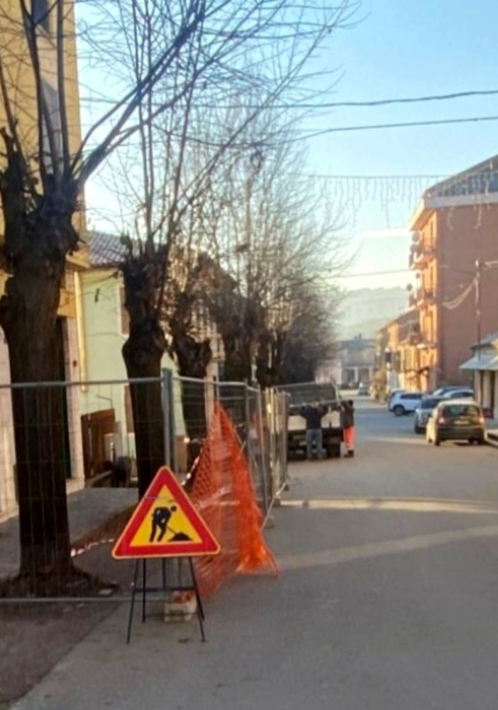 Lavori di eliminazione delle barriere architettoniche a Boglietto di Costigliole