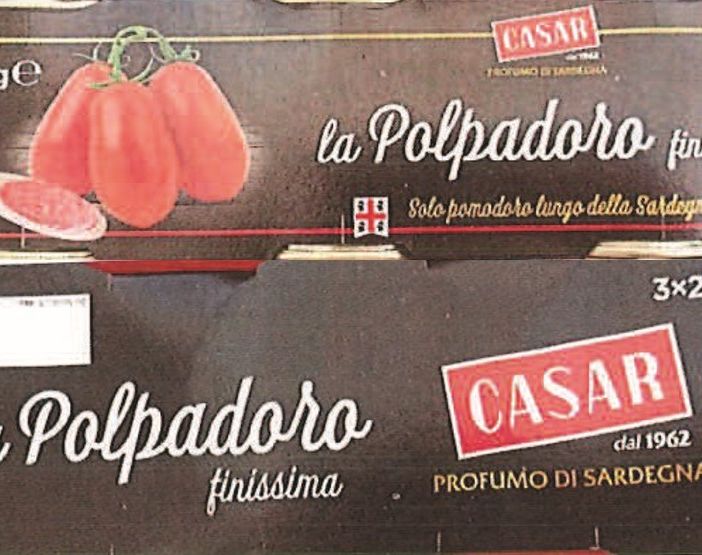 &quot;Il Gigante&quot; richiama un lotto di pomodori in pezzi