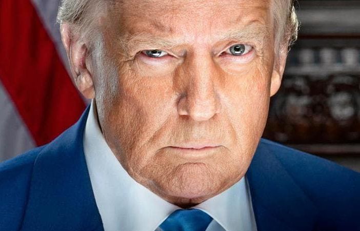 Il ritratto ufficiale di Trump come 47° Presidente degli Stati Uniti d'America