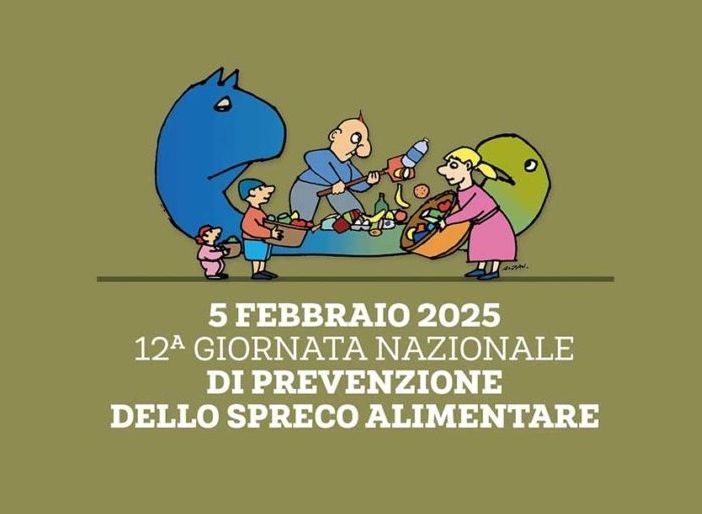 L'illustrazione di Altan scelta per la giornata nazionale di prevenzione dello spreco alimentare