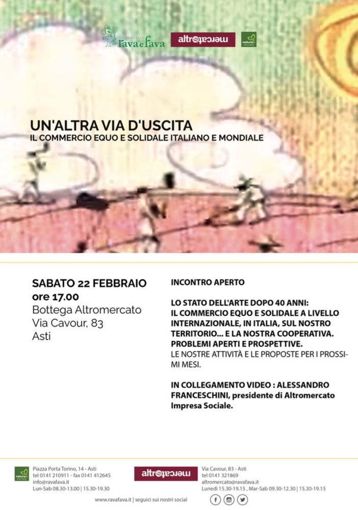 Un'altra via d'uscita: lo stato dell'arte del commercio equo e solidale