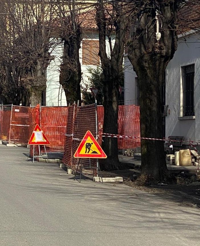 Alcune immagini degli interventi in corso in frazione Boglietto