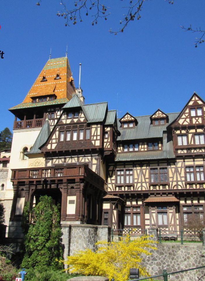 Il castello di Peles, a Sinaia