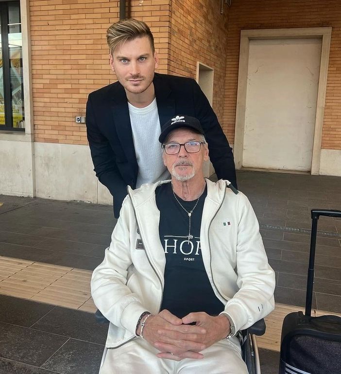 Stefano Tacconi con il figlio Andrea