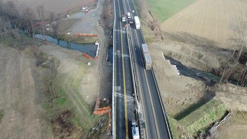 Tangenziale di Asti, terminati i lavori di sostituzione del viadotto in direzione Alba