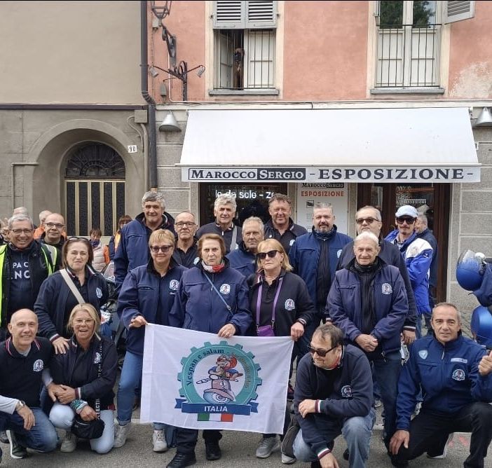 Le immagini del Vespa Club Vespan e Salam di San Damiano d'Asti
