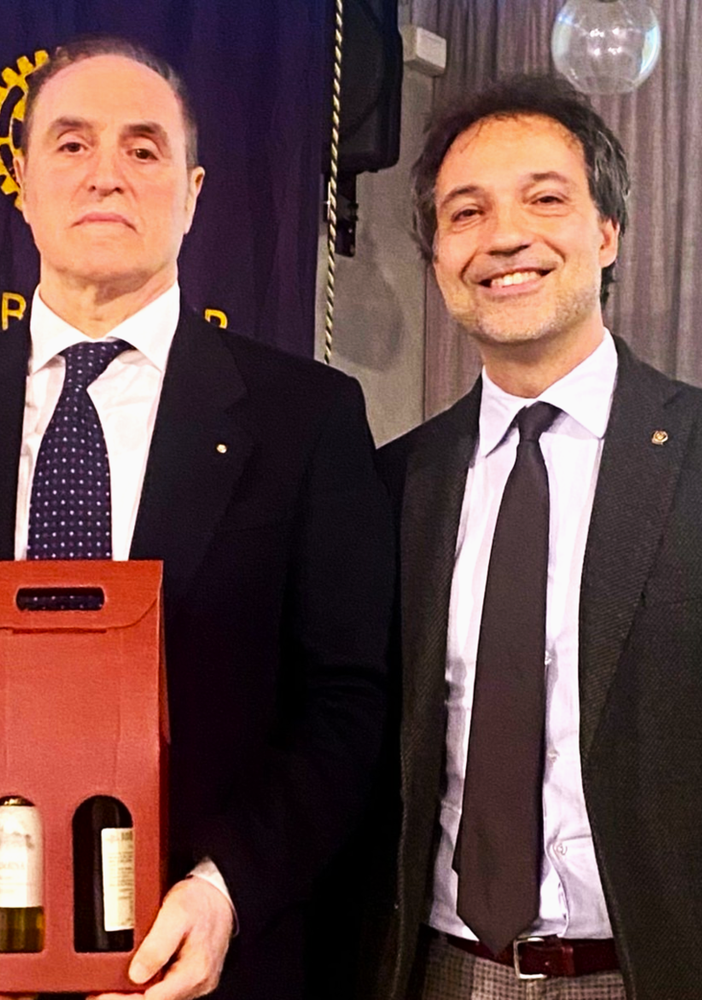 Antonio Borgia con Alberto Bazzano