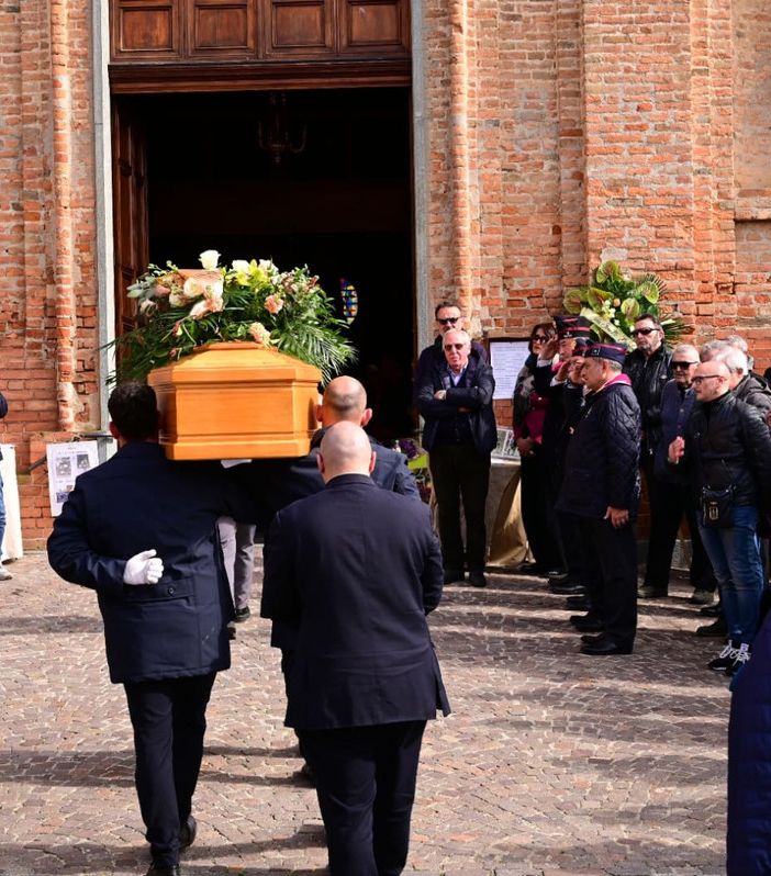 Alcuni momenti dell'abbraccio ad Aldo Cerot Marello