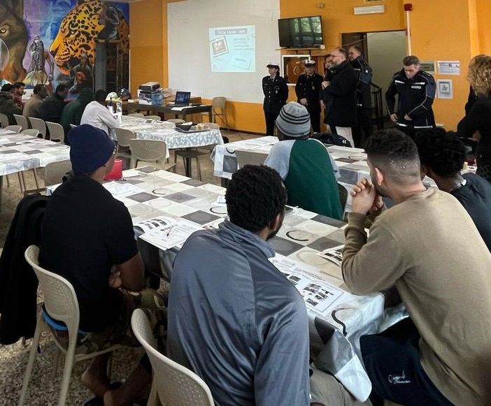 Un momento dell'appuntamento di sabato mattina