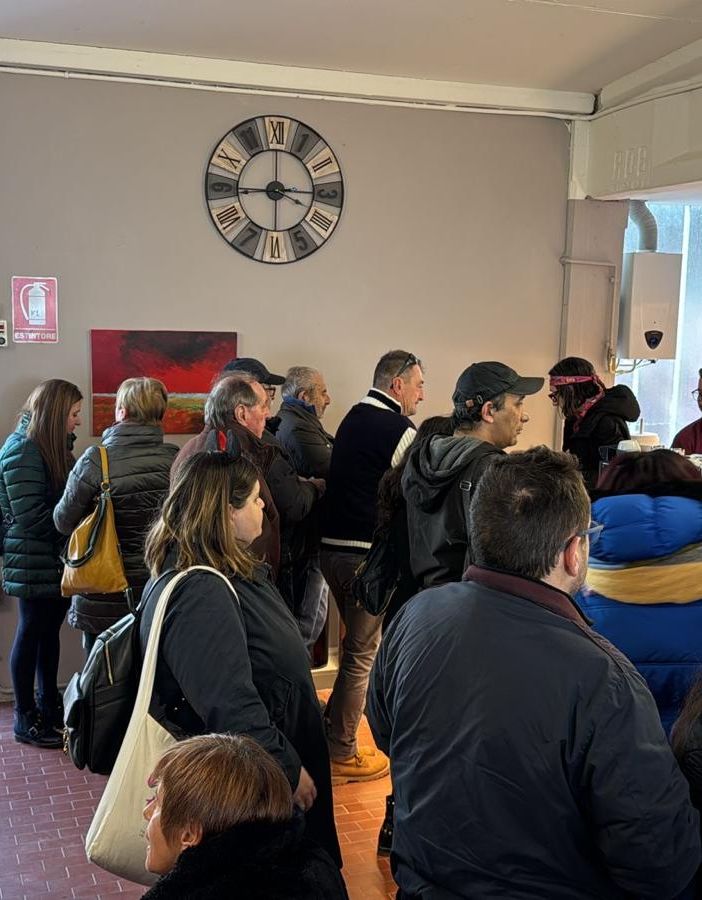 Un momento dell'inaugurazione al nuovo circolo