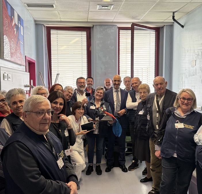 Alcuni momenti della consegna