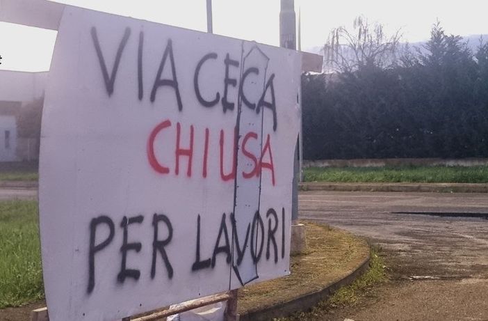 Prorogata fino all'11 aprile la chiusura di via Ceca per i lavori di ampliamento