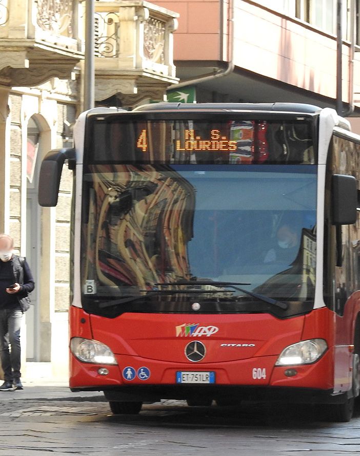 Un bus della flotta Asp