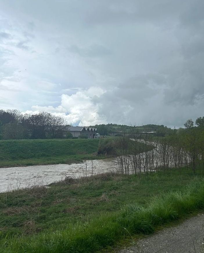 Il Borbore ad Asti (Ph. Dati Meteo Asti)