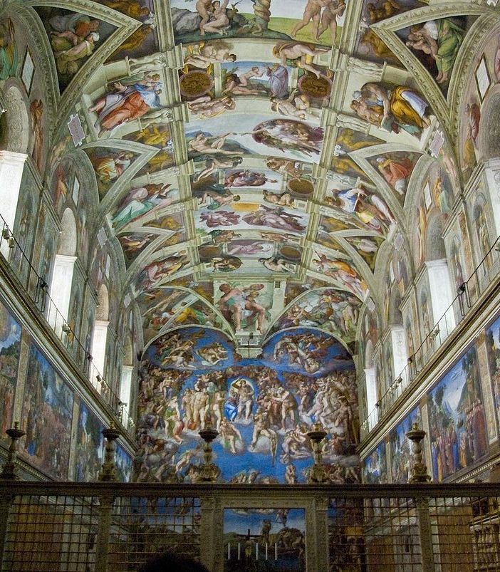 La maestosa Cappella Sistina che si appresta a ospitare il conclave