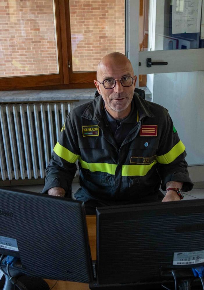 Olivero ritratto in servizio