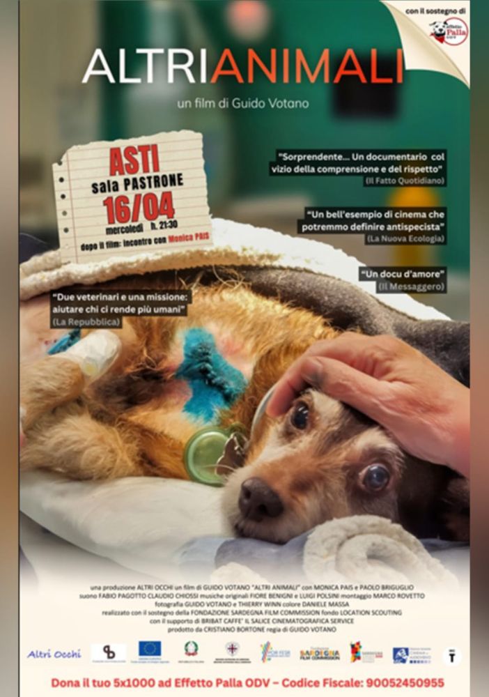 Torna ad Asti la super veterinaria Monica Pais per presentare il docufilm girato nella clinica veterinaria più famosa d'Italia, la Duemari di Oristano [TRAILER]