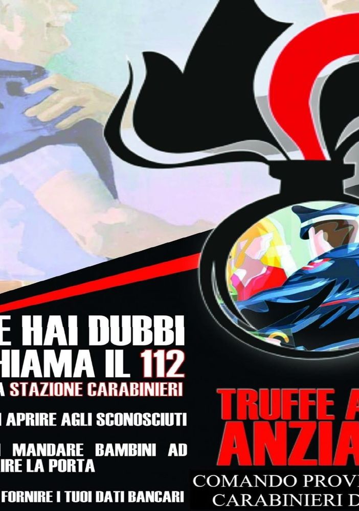 Serata informativa contro le truffe agli anziani: il Comune di Buttigliera d’Asti, l’Arma dei Carabinieri e la Croce Rossa uniti per la prevenzione