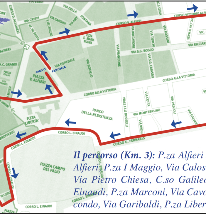 Il percorso dell'edizione 2025
