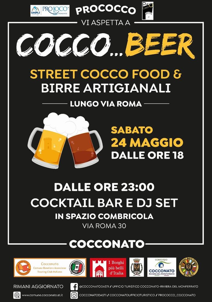 Cocconato, il paese si riunisce per festeggiare insieme Cocco…Beer