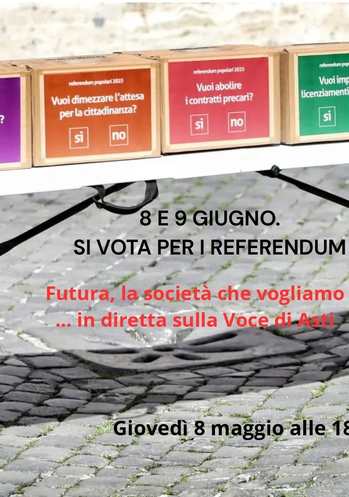 La Cgil di Asti torna in diretta su La Voce di Asti con la seconda puntata di “Futura, la società che vogliamo”