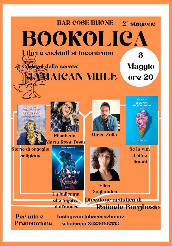 La locandina dell'evento di giovedì
