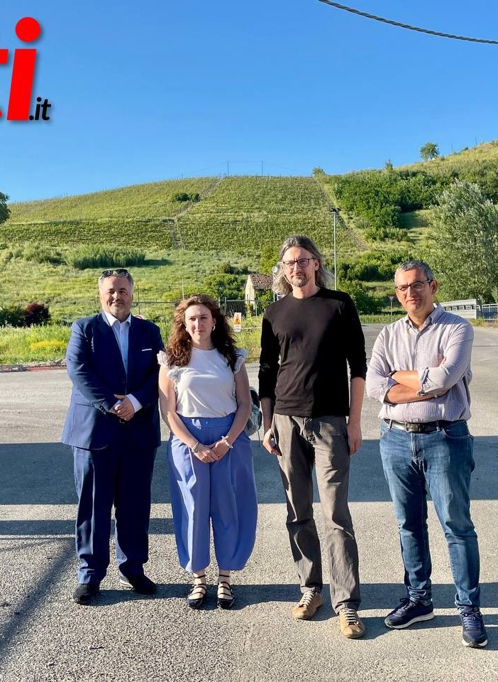 In foto: Fabio Isnardi, Elena Accossato, Alessandro Negro e Andrea Gamba
