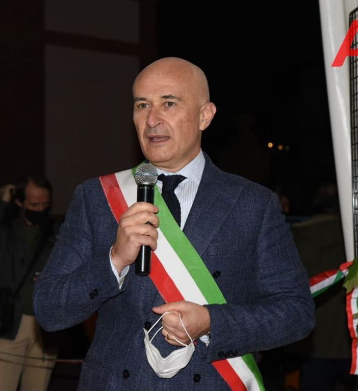 Il sindaco di Calosso Pierfrancesco Migliardi