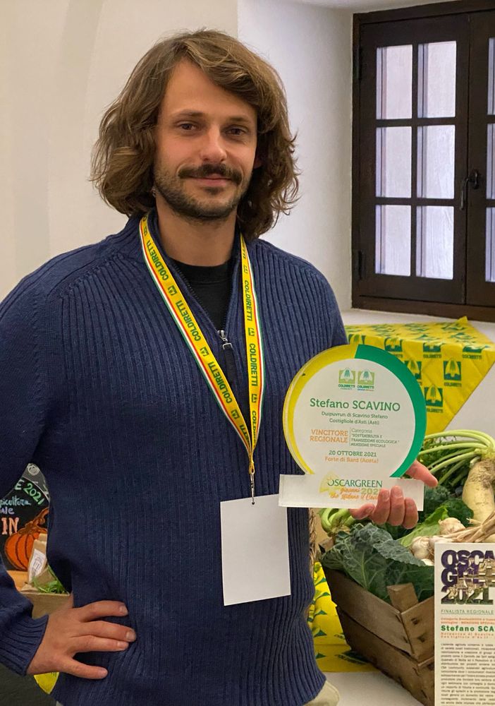 Stefano Scavino, imprenditore agricolo di Costigliole d'Asti